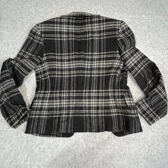 Jones New York Women's Jacket Zip Closure 100% Wool Career Work Office Size 4 - Picture 8 of 8